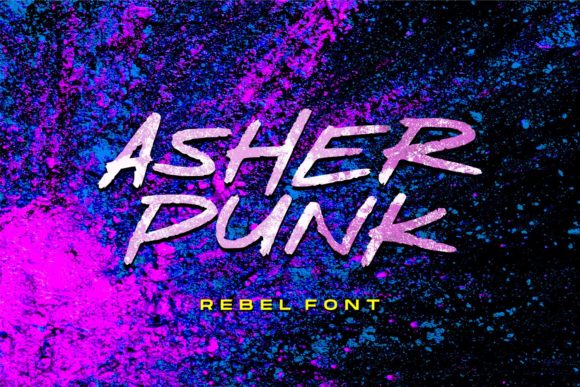 Asher Punk: The Font That Speaks to the Visual Side of Marketing