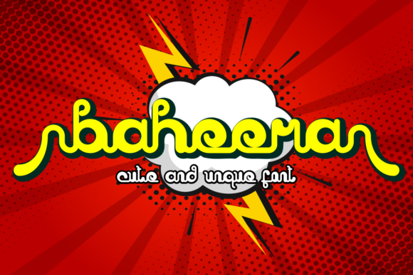 Baheera Font for Modern Editorial Design
