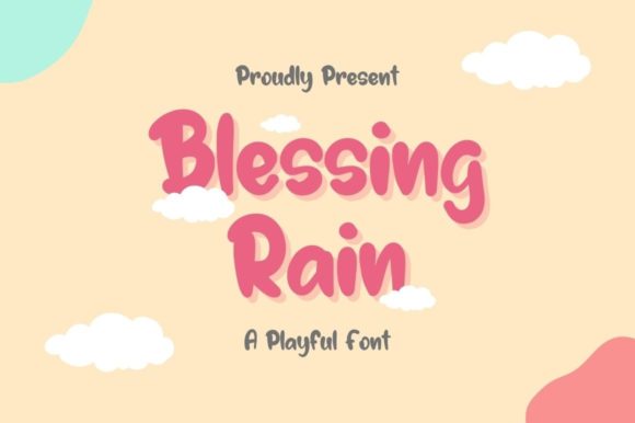 Blessing Rain Font Review for Brand Design
