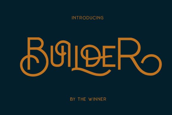 Builder Font for Bold Brand Visuals