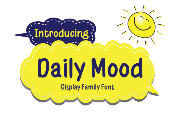 Daily Mood: A Calm Display Font for Editorial Design