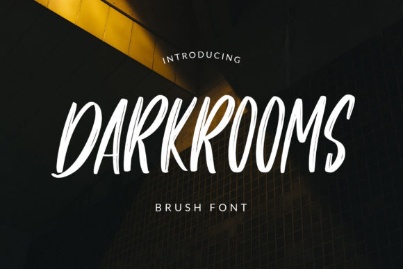 Darkrooms Font for Web Design Projects