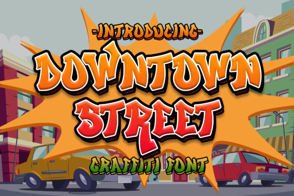Downtown Street: A Bold Font for Small Business Branding