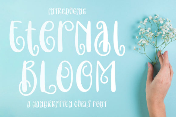 Eternal Bloom: A Chic Display Font for Campaign Creativity