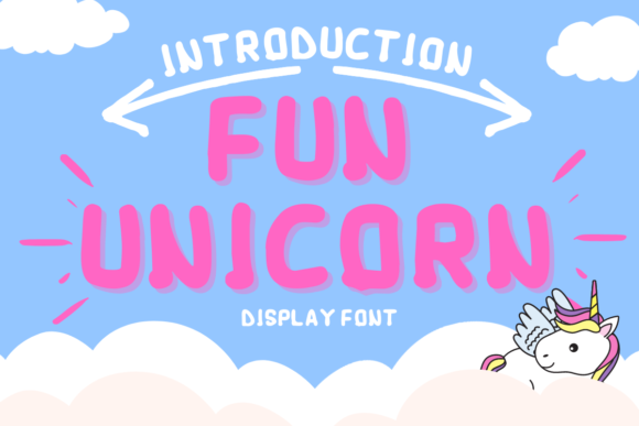 Fun Unicorn: A Playful Display Font for Creative Projects