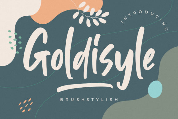 Goldisyle: A Stylish Display Font for Handmade Creations