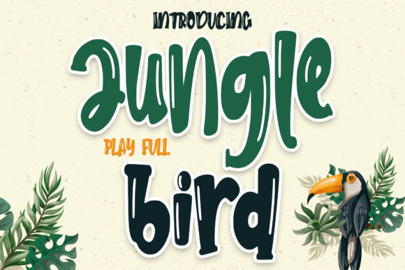 Jungle Bird Font for Modern Web Design