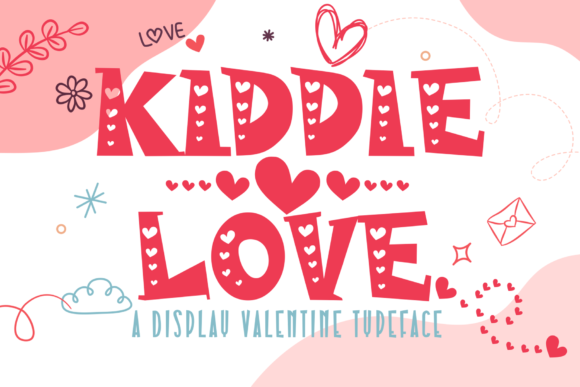 Kiddie Love: A Charming Display Font for Creative Makers