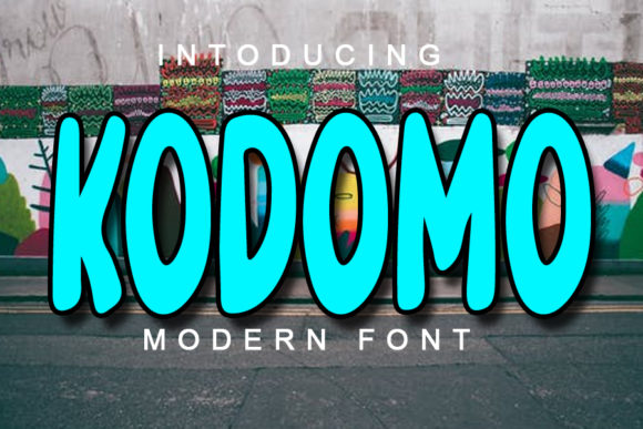 Kodomo Font for Business Branding and Design