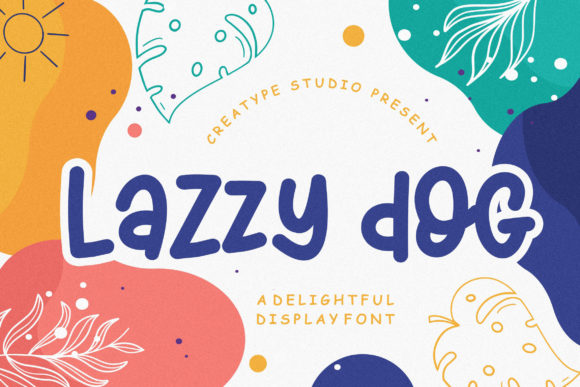 Lazzy Dog Display Font Review