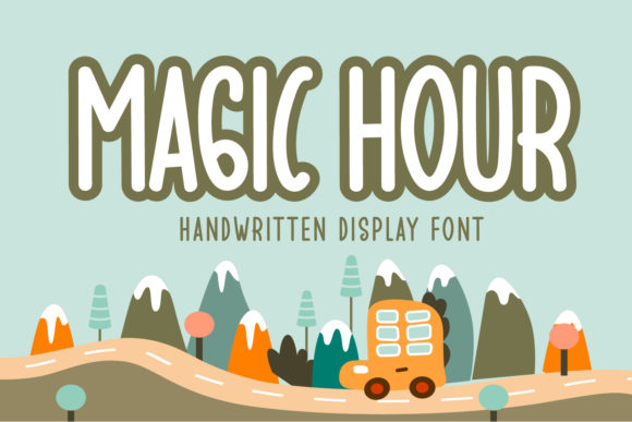 Magic Hour Font for Editorial Design and Content Creation