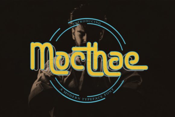 Mocthae: A Playful Display Font for Creative Makers