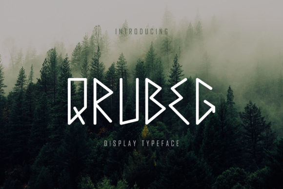 Qrubeg: A Display Font That Elevates Editorial Design