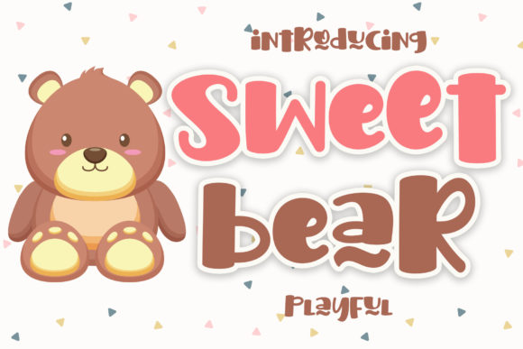 Sweet Bear Font for Handmade Creations