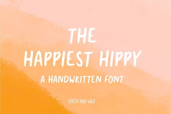 The Happiest Hippy: A Font That Elevates Every Page