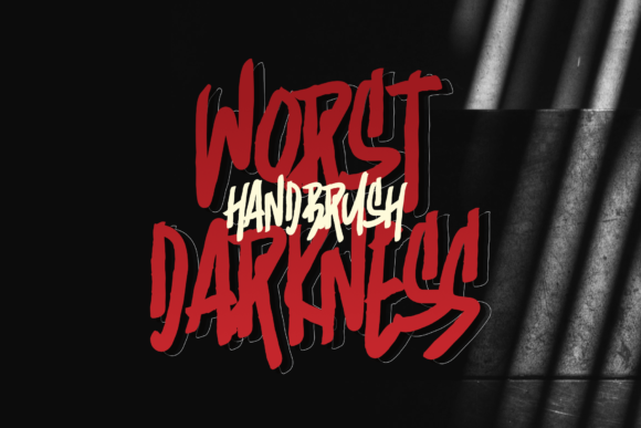 Worst Darkness Font for Branding That Stands Out
